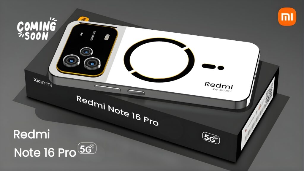 Redmi Note 16 Pro 5G Launched: with 250MP Camera and 180W Charging at ₹